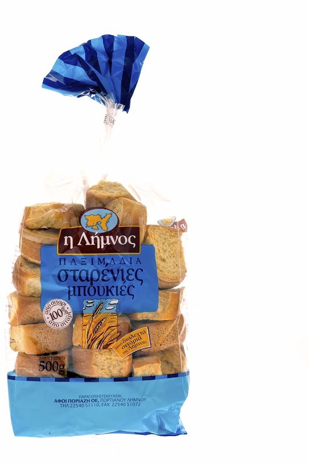 Παξιμάδια Μπουκιές Σταρένιες Λήμνος (500 g) φωτογραφία