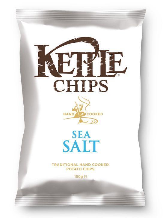 Πατατάκια με Θαλασσινό Αλάτι Kettle (150 g)