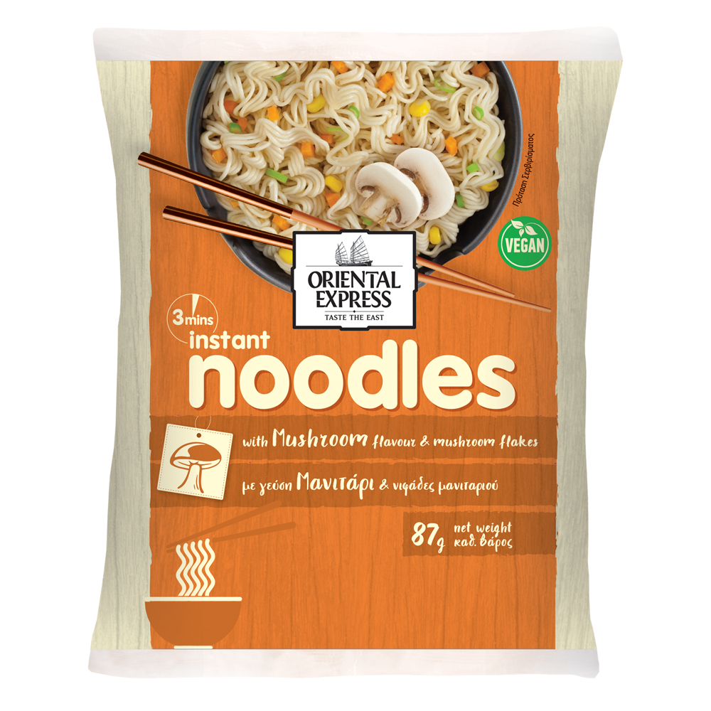 Noodles 3′ Μανιτάρι Oriental Express (87 g)