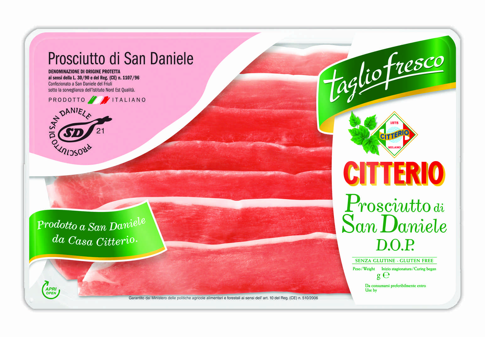 Προσούτο 5 Φέτες San Daniele Citterio (70 g)