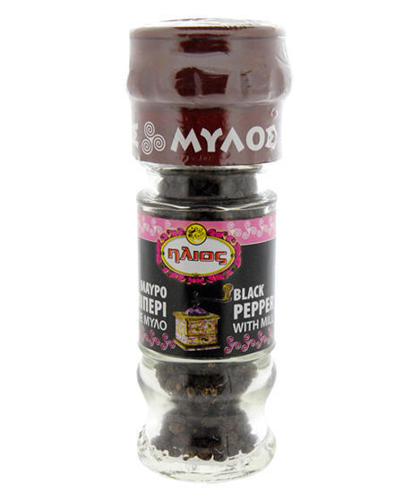 Πιπέρι μαύρο σε μύλο Ήλιος (40 g)