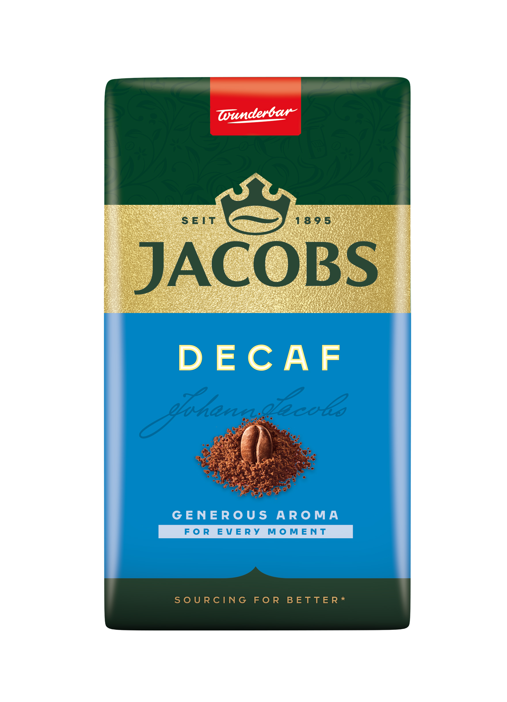 Jacobs Douwe Egberts Καφές Φίλτρου Χωρίς Καφείνη Jacobs (250 g)