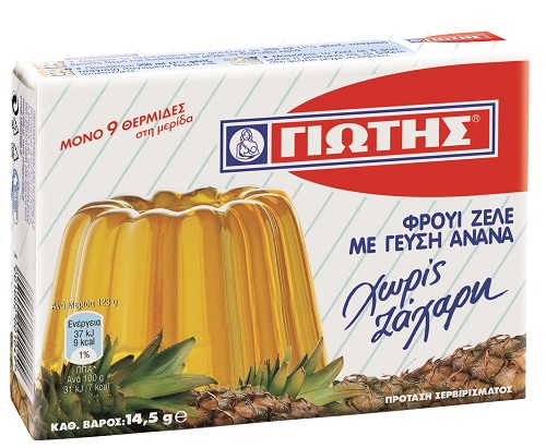Φρουί Ζελέ Ανανά Χωρίς Ζάχαρη Γιώτης (14,5 g)