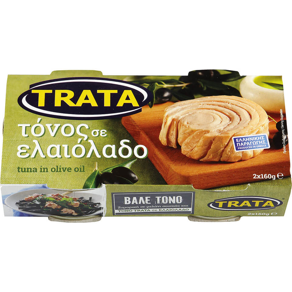 Τόνος σε Ελαιόλαδο Trata (2Χ160 g)
