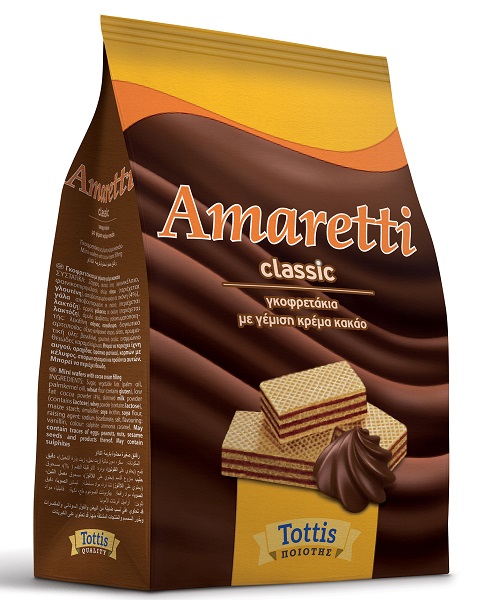 Γκοφρέτα με Κρέμα Κακάο Amaretti (135 g)