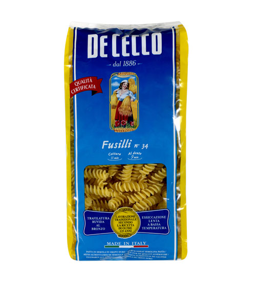 Fusilli No 34 De Cecco (500 g)