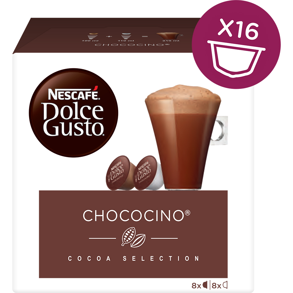 Κάψουλες Chococino για Μηχανή Nescafe Dolce Gusto (16 τεμ)