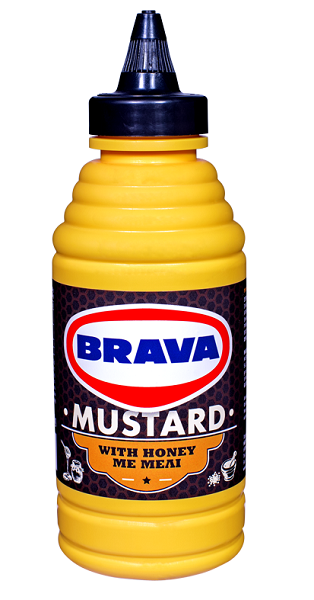 Μουστάρδα Απαλή με Μέλι Brava (460 g)