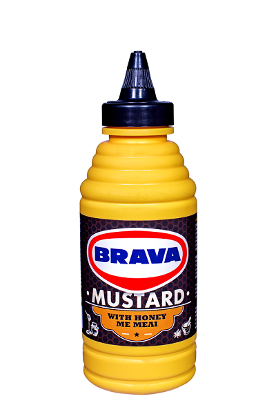 Μουστάρδα Απαλή με Μέλι Brava (460 g)