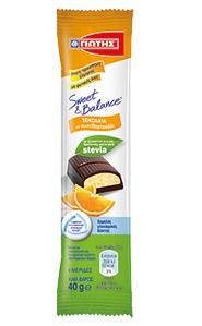 Σοκολάτα Πορτοκάλι Sweet & Balance (40 g)