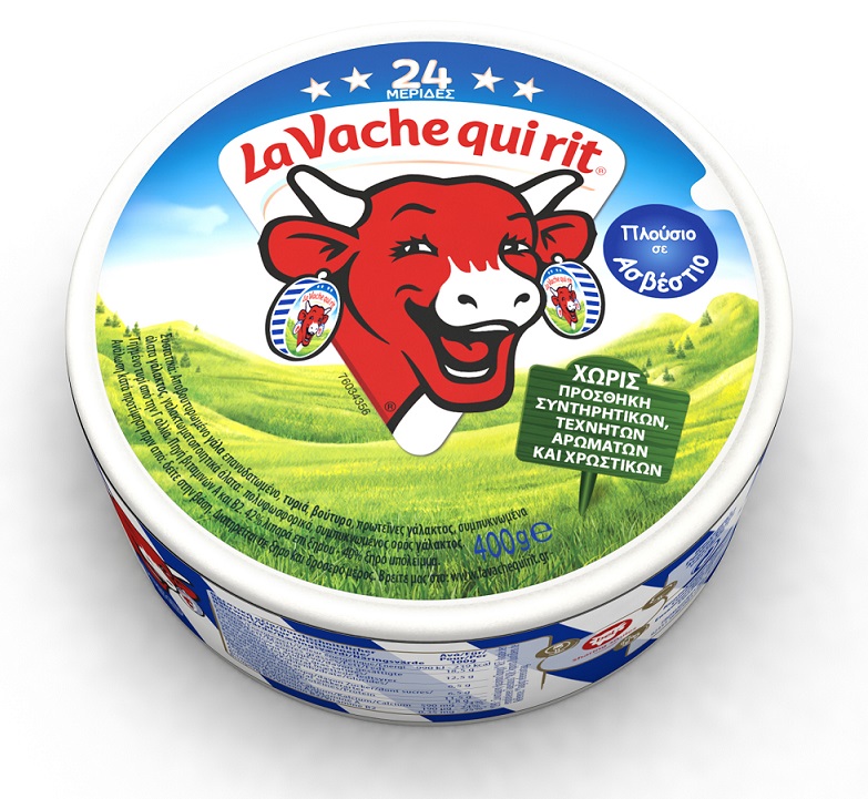 Τρίγωνο τυράκι 24 μερίδες La vache qui rit (400 g)