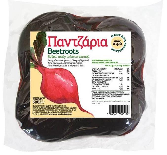 Παντζάρια στον Ατμό Φρεσκούλης (500 g)