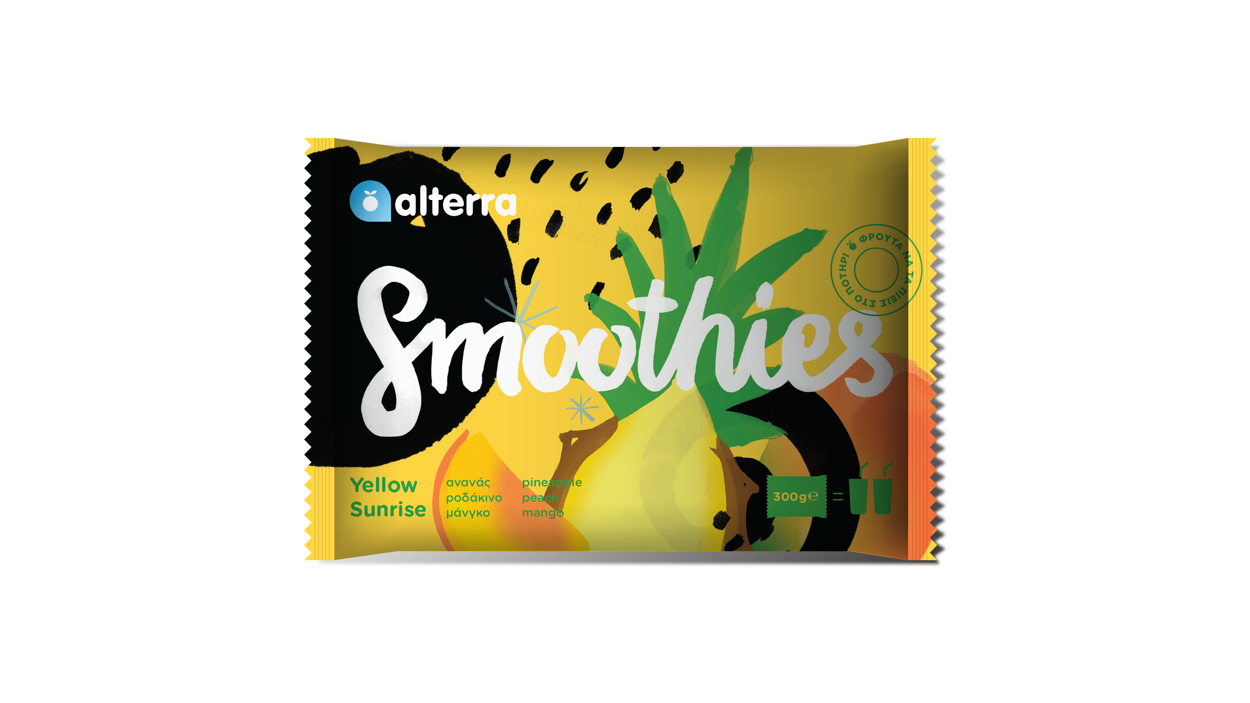 Smoothies Yellow Sunrise Alterra (300 g)