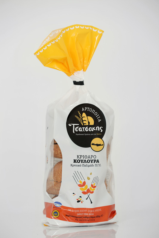 Κριθαροκουλούρα Π.Γ.Ε. Τσατσάκης (600g)