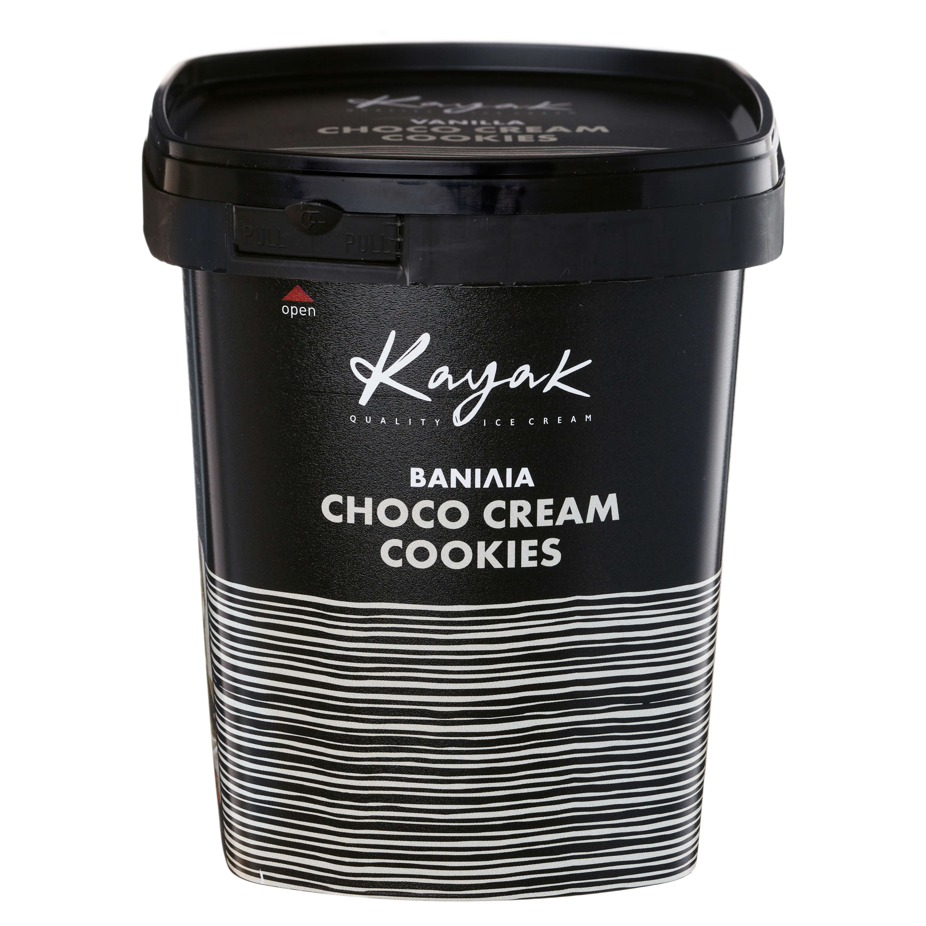 Παγωτό Βανίλια Choco Cream Cookies Kayak (500 ml)