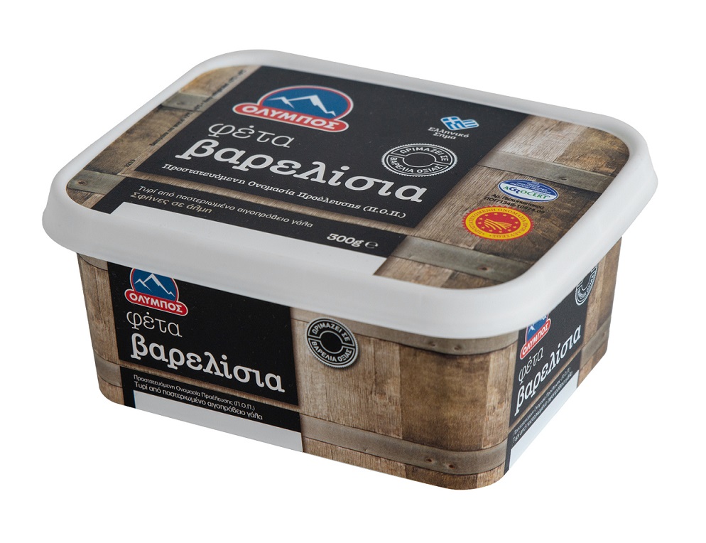 Τυρί Φέτα Π.Ο.Π. Βαρελίσια ΟΛΥΜΠΟΣ (300 g)