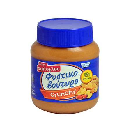 Φυστικοβούτυρο Crunchy Αφοί Χαίτογλου (350g)