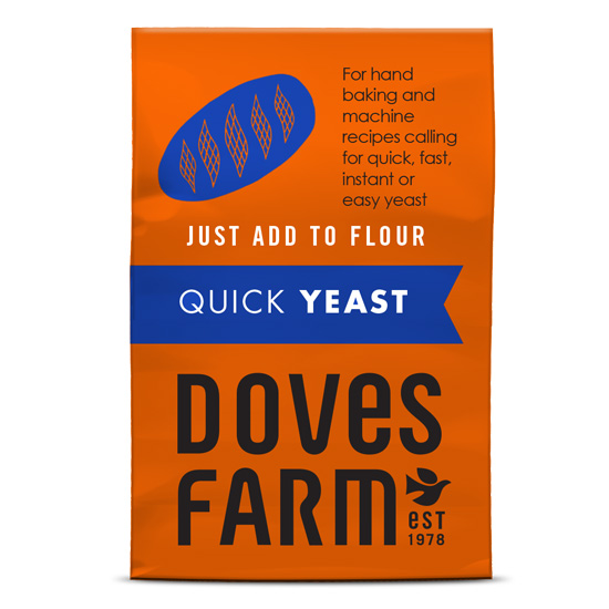 Μαγιά για Ψωμί Χωρίς Γλουτένη Doves (125g)