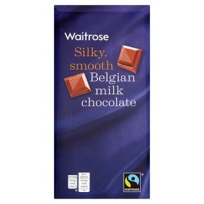Waitrose Σοκολάτα Βελγίου Γάλακτος Waitrose (200g)