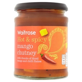 Σάλτσα Chutney Μάνγκο Καυτερή & Πικάντικη Waitrose (320gr)