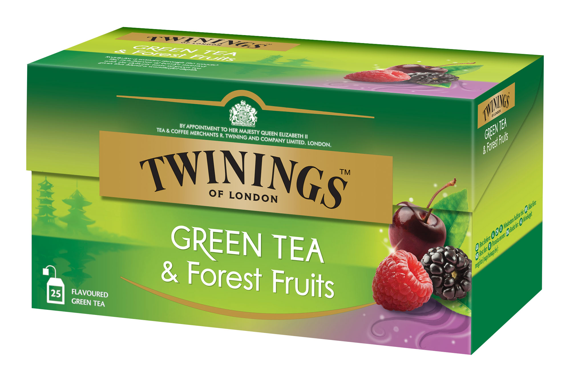 Atlanta Πράσινο Τσάι Φρούτα του Δάσους Twinings (25 x 2gr)
