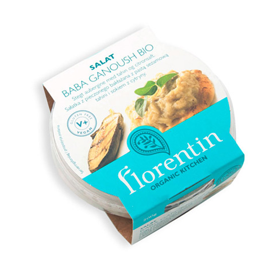 Βιολογική Μελιτζανοσαλάτα- Baba Ganoush Florentin (200gr)