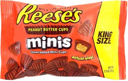 Σοκολατάκια Γάλακτος με Φυστικοβούτυρο Reese’s (70 g)