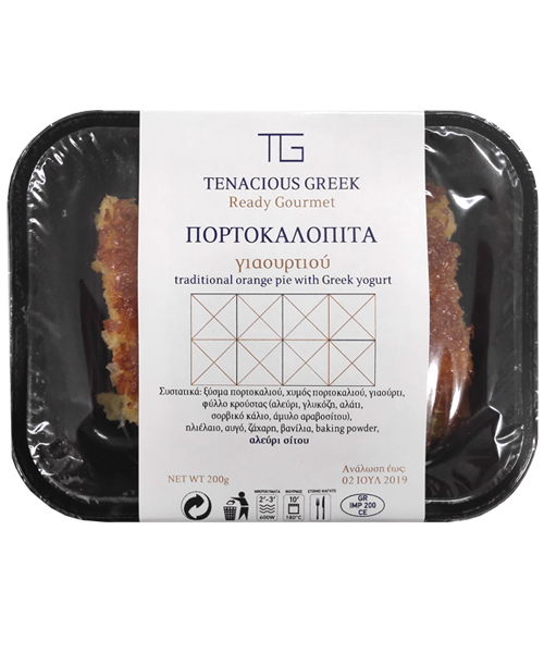 Πορτοκαλόπιτα Γιαουρτιού Tenacious Greek (200g)