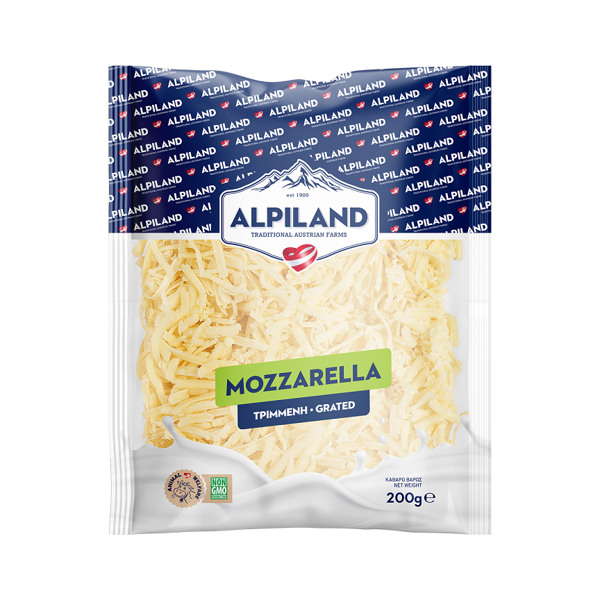 Άλφιτον Mozzarella τριμμένη Alpiland (200 g)