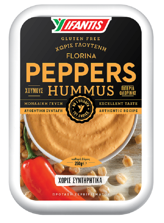 Σαλάτα Hummus με Πιπεριά Φλωρίνης Ifantis (250gr)