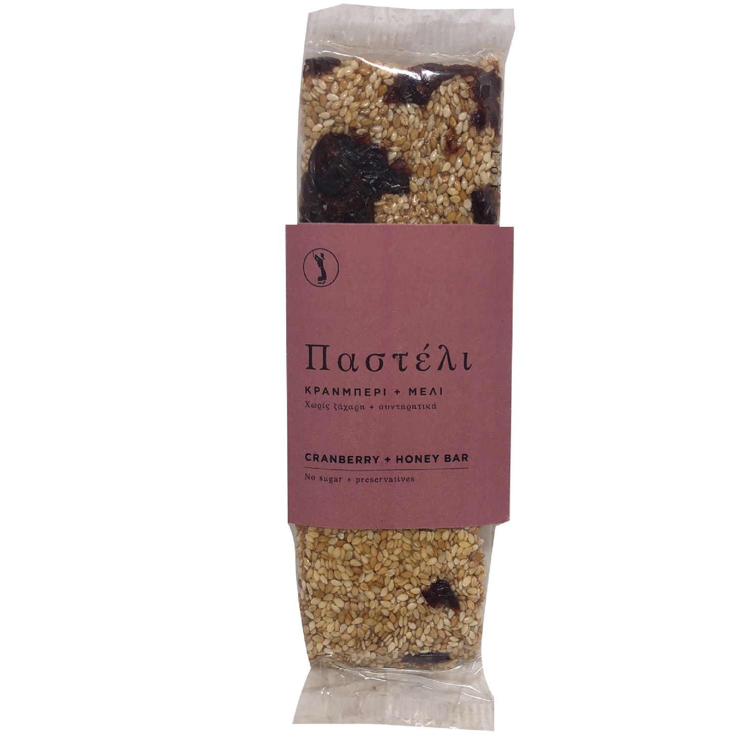 Παστέλι με Κράνμπερι και Μέλι ERGON (75g)
