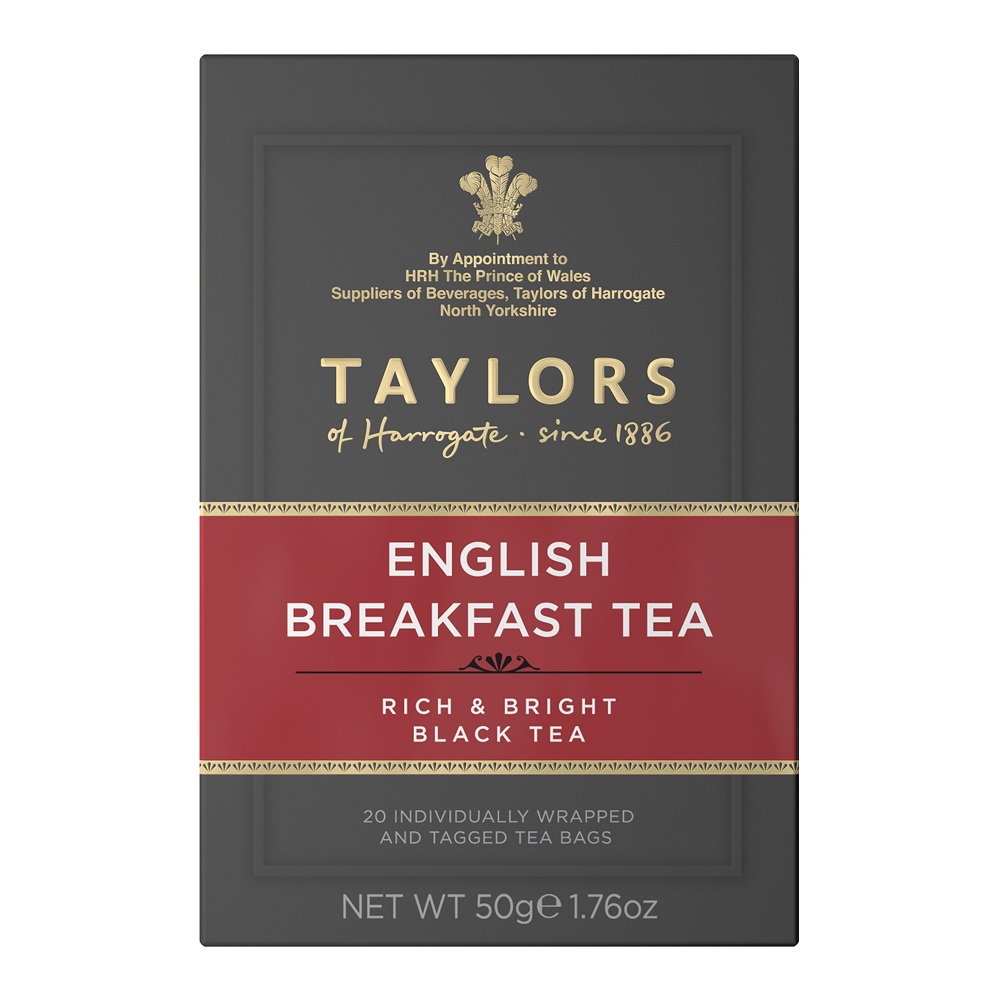 Flavour Factory Μαύρο τσάι English Breakfast Taylors (20 φακ)