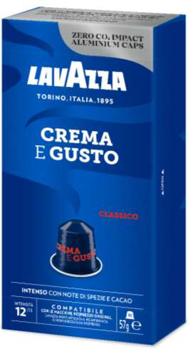 Κάψουλες espresso Crema e Gusto Lavazza (10 τεμ)