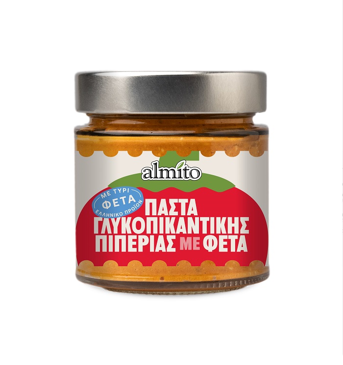 Almi Πάστα Γλυκοπικάντικης Πιπεριάς με Φέτα Almito (190g)