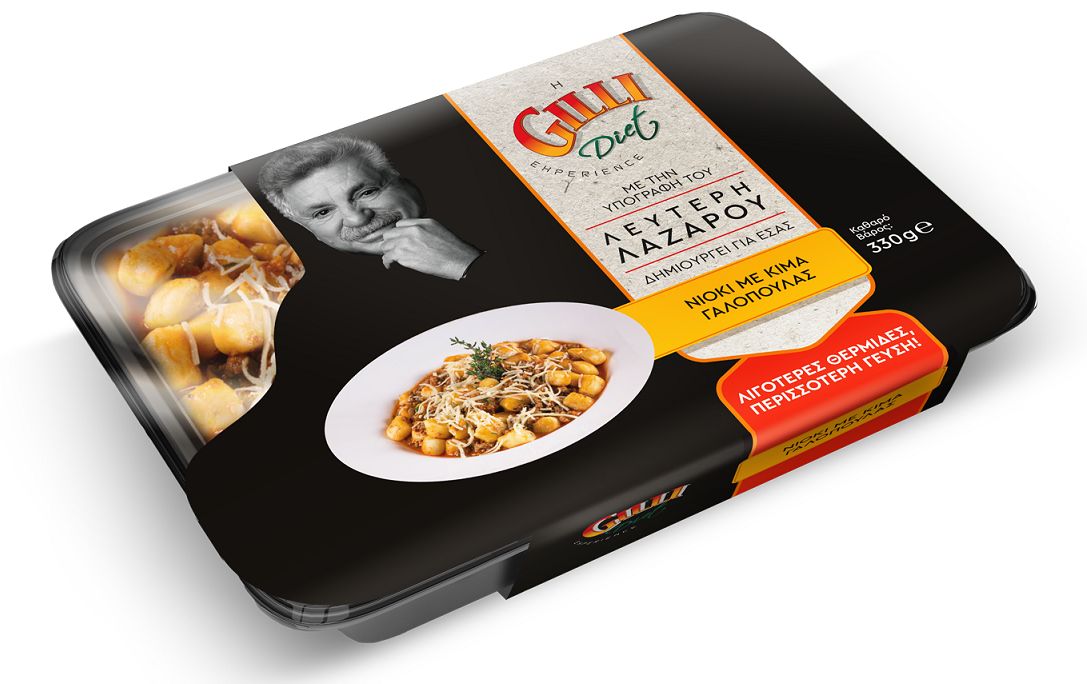 Νιόκι με κιμά γαλοπούλας Gilli Diet (330g)