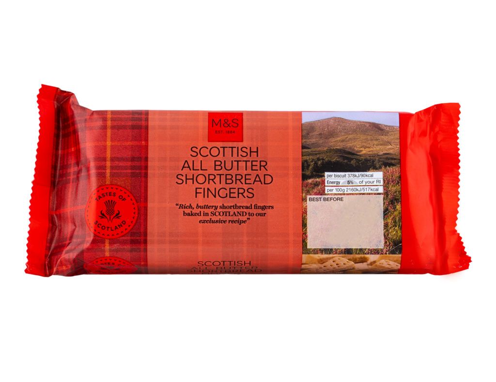 Σκωτσέζικα Μπισκότα Βουτύρου Marks & Spencer (210 g)