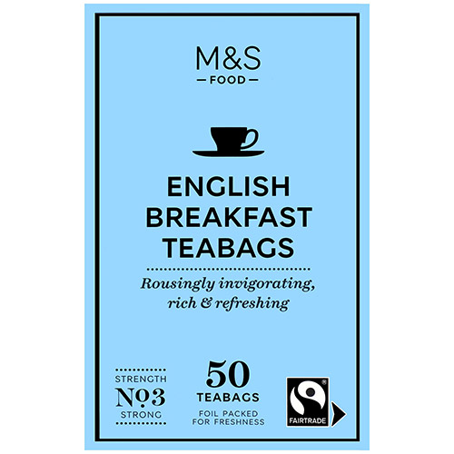 Τσάι σε Φακελάκια English Breakfast Marks & Spencer (125g)