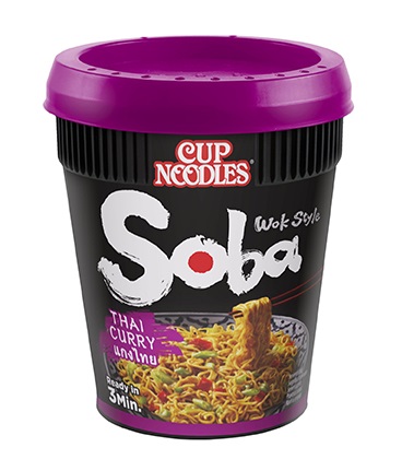 Noodles σε Cup με Ταϋλαανδέζικο & Κάρυ, Soba (87 g)