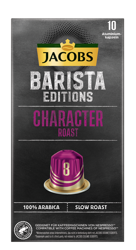 Κάψουλες espresso Character Roast Barista Editions Jacobs (10 τεμ)