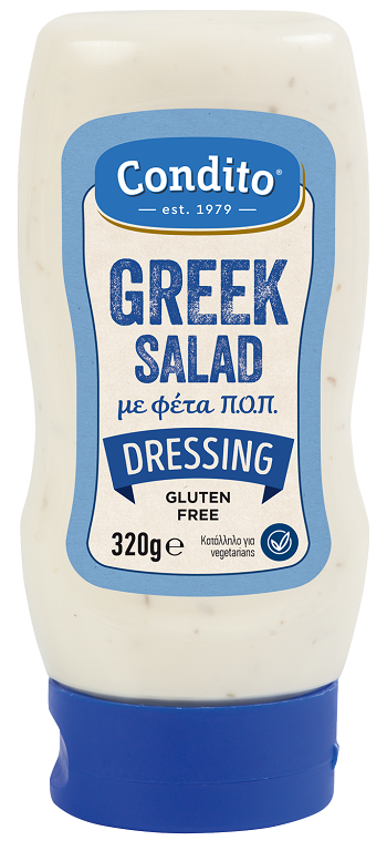 Condito Α.Ε.Β.Ε. Τροφίμων Ελληνική Σαλάτα Dressing Condito (320g)