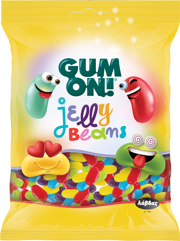 Λάβδας Jelly Beans Gum On! (90g)
