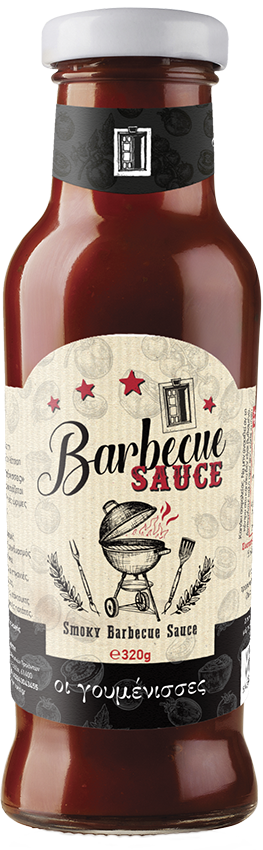Οι Γουμένισσες Σώς Barbecue με μελάσσα οι γουμένισσες (320g)