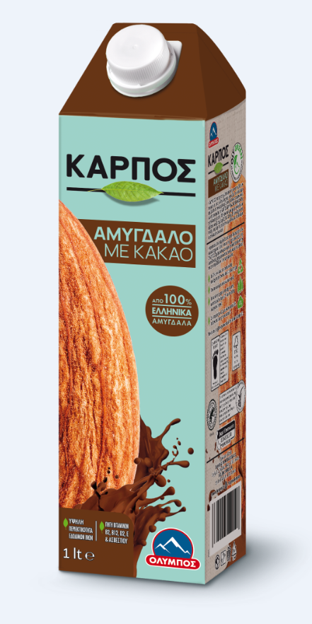 Ελληνικά Γαλακτοκομεία Α.Ε. Ρόφημα Αμυγδάλου με Κακάο ΟΛΥΜΠΟΣ (1 lt)