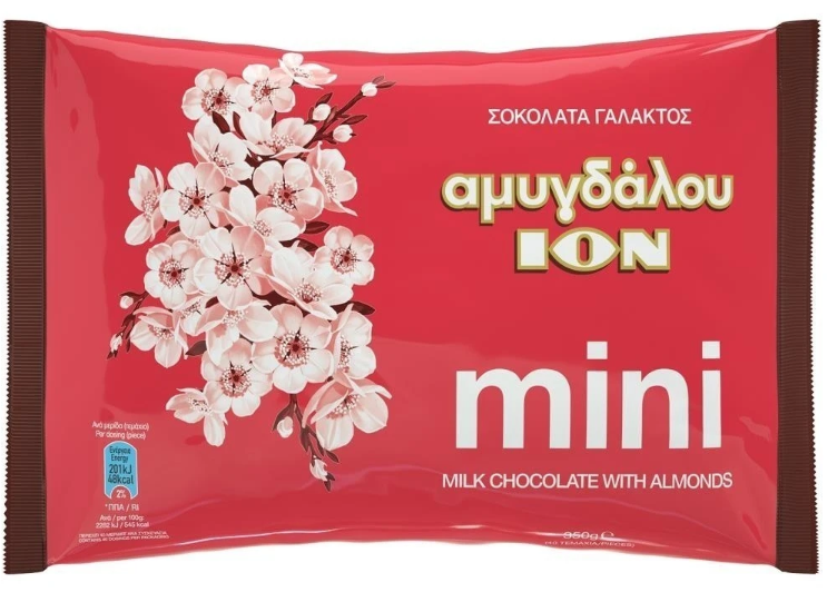 ΙΟΝ Σοκολατάκια Αμυγδάλου Mini IΟΝ (350g)