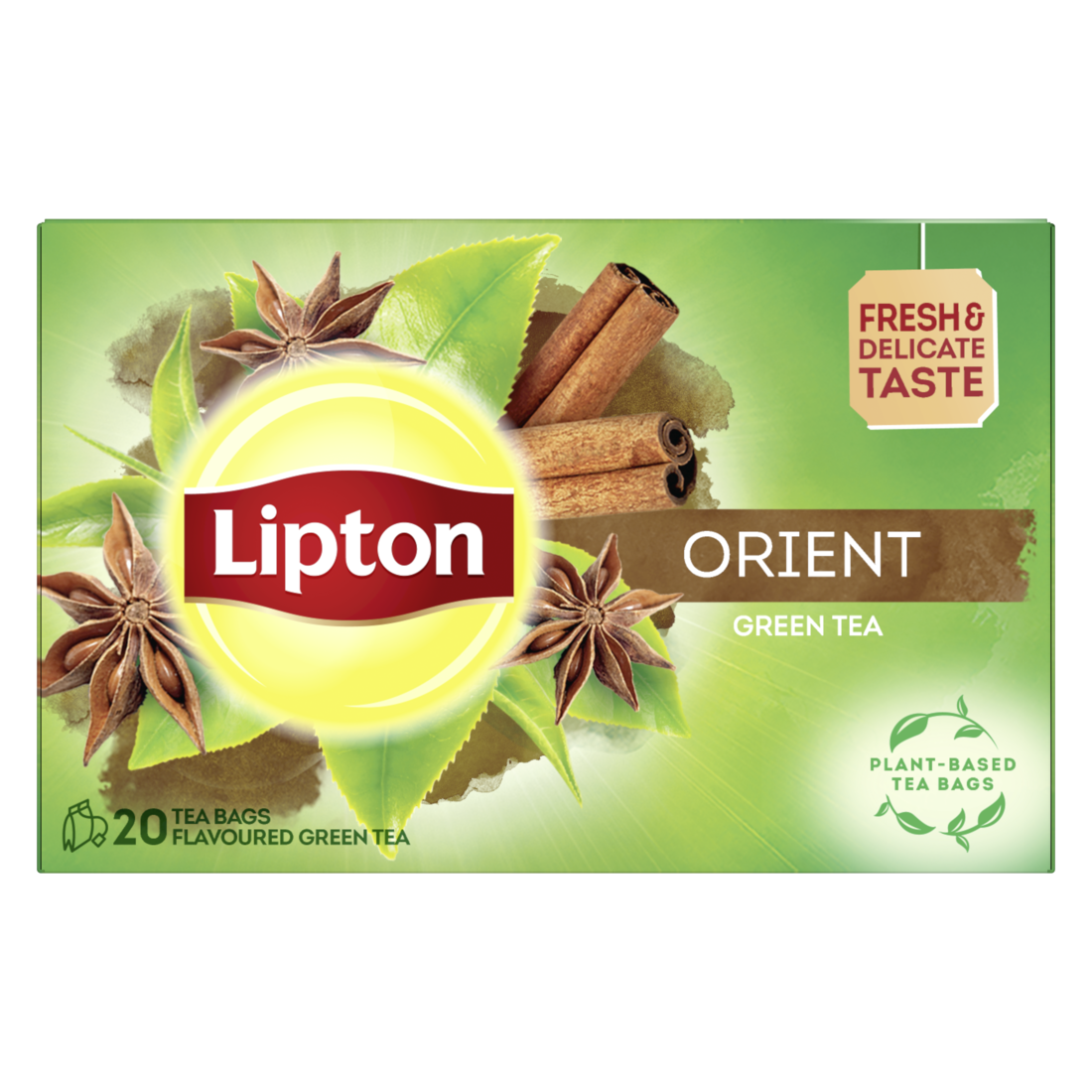 Ελαϊς-Unilever Hellas Α.Ε. Τσάι Πράσινο Orient Lipton (20 φακ x 1,3 g)