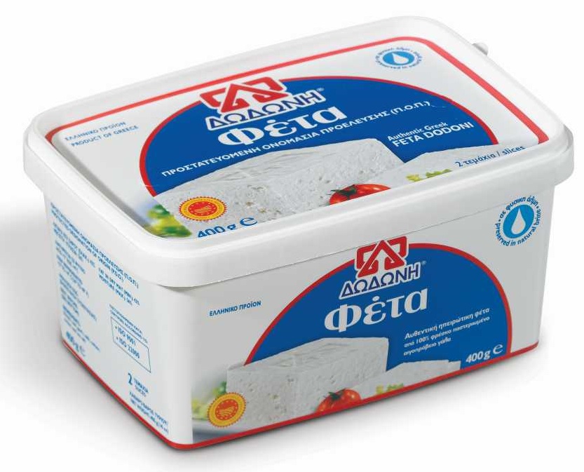 Τυρί Φέτα Π.Ο.Π. σε άλμη ΔΩΔΩΝΗ (400 g)