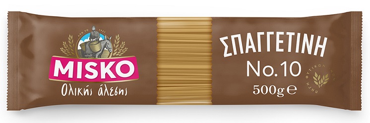 Σπαγγετίνι Νο 10 Ολικής Άλεσης Misko (500 g)