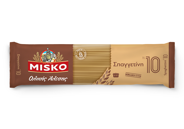 Σπαγγετίνι Νο 10 Ολικής Άλεσης Misko (500 g)