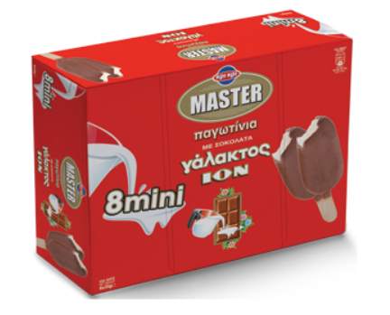 Κρι Κρι Master Mini ΙΟΝ Γάλακτος Κρι Κρι (8x35 gr)