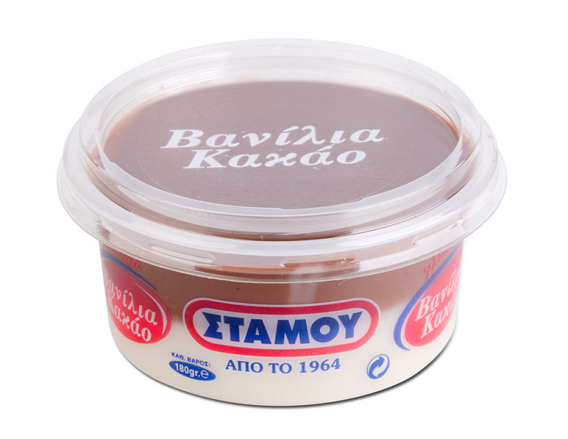 Κρέμα Βανίλια-Κακάο Στάμου (180 g)